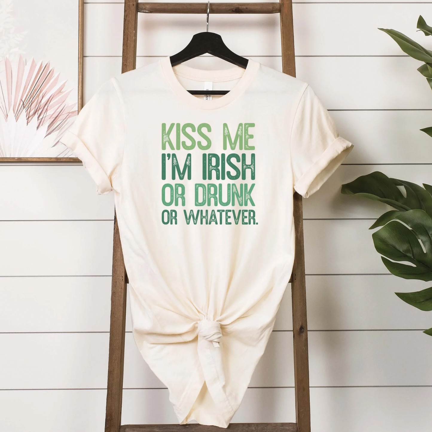 Kiss me I'm Irish Bella Canvas Unisex Tee 3001CVC